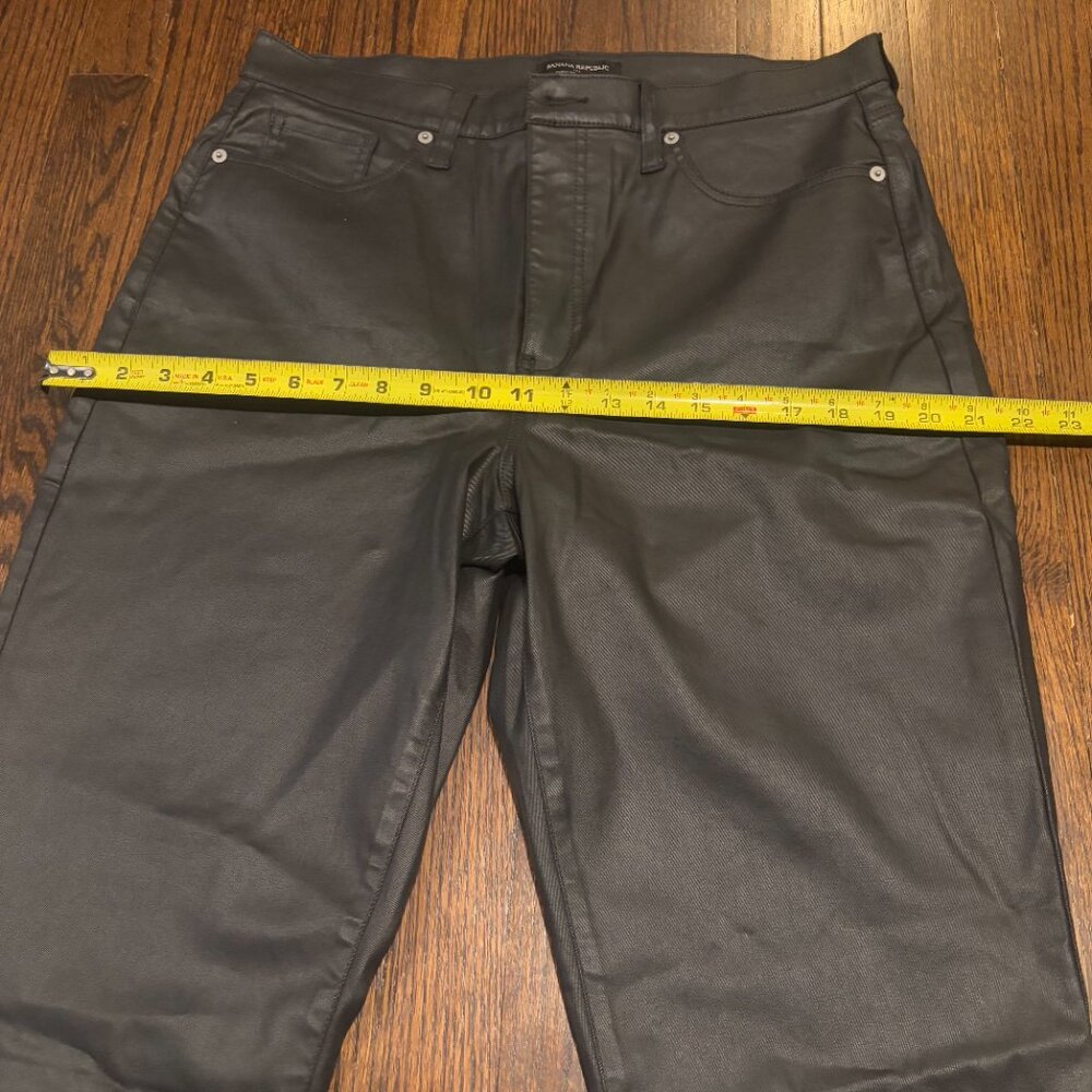 Banana Republic Curvy High Rise Slim Size 32/14 Black - Picture 13 of 14